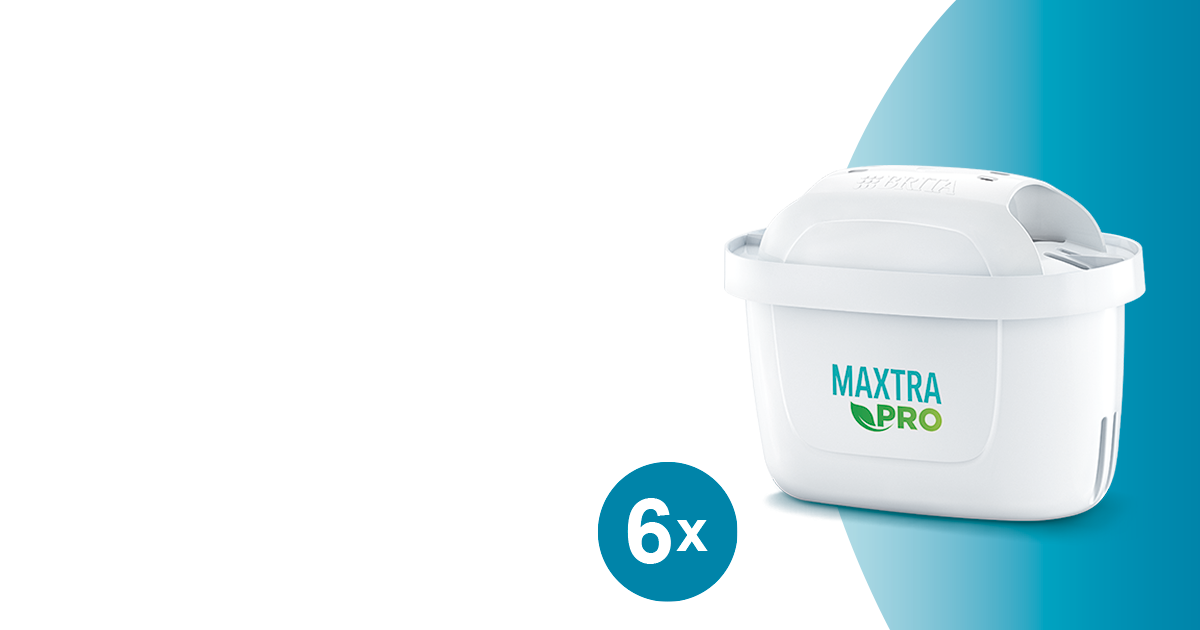 BRITA Wasserfilter MAXTRA PRO ALL-IN-1, weiß, 6 St./Pack., Brita  Wasserfilter-Kanne